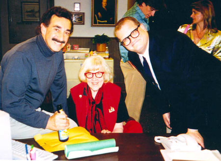 Larry Morrow, Jane Scott and Drew Carey