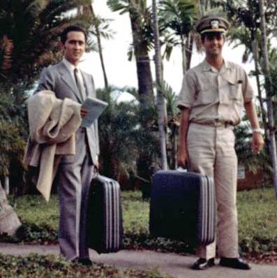 Jim Cookinham and friend Jose in 1969