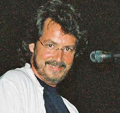 Michael Stanley at the microphone