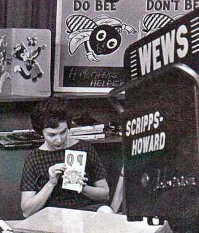 Miss Barbara on Romper Room in 1962