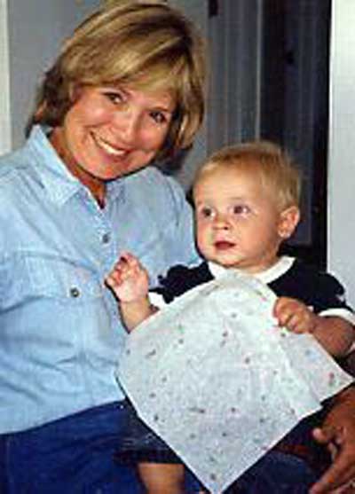 Mona Scott with grandson Drew