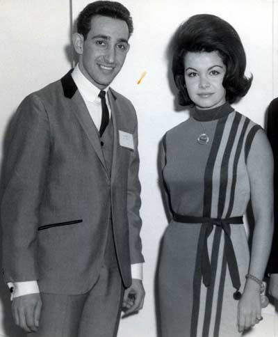 Larry Morrow with Annette Funicello