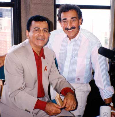 Larry Morrow with Casey Kasem