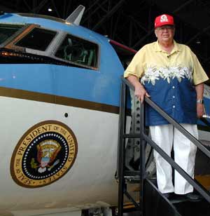 Neil on Air Force One