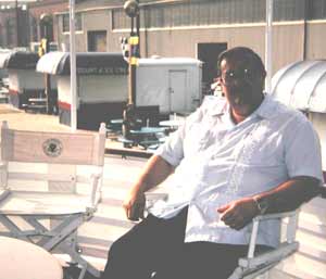 Neil on President's Yacht