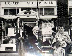 Richard Gildenmeister and author May Sarton
