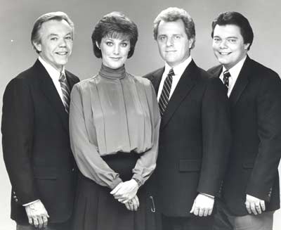 Dick Goddard, Robin Swoboda, Tim Taylor and Casey Coleman