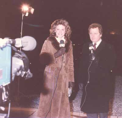 Denise D'Ascenzo and Tim Taylor in front of US Capitol