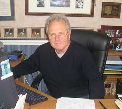 Tim Taylor in his home office December 2007