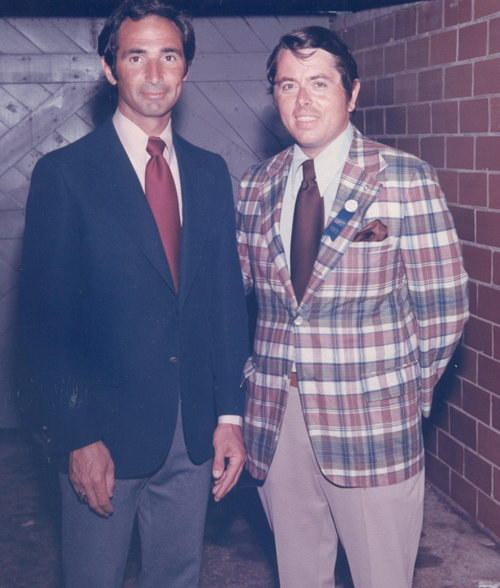 Sandy Koufax and Tom Eakin