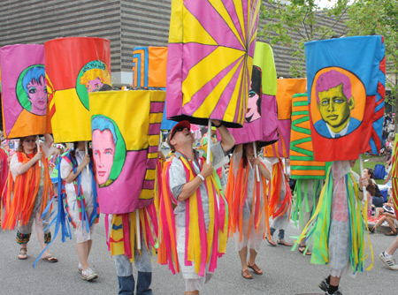 Andy Warhol at Parade the Circle