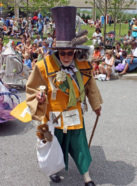 Mad hatter at Parade the Circle in University Circle