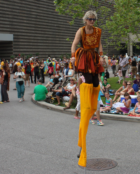 Parade Artistic Director Robin VanLear from the Cleveland Museum of Art