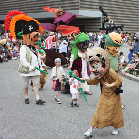 Pirates at Parade the Circle in University Circle