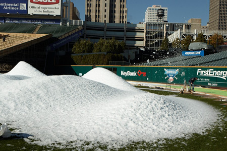 Making Snow Days at Progressive Field