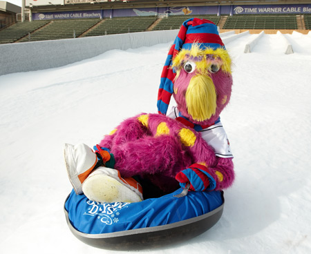 Slider on tube at Snow Days