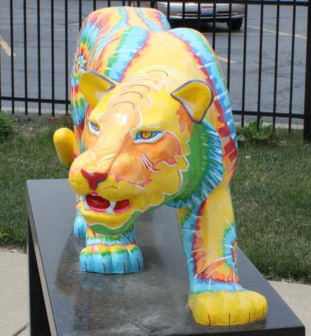 Chinese Year of the Tiger Cleveland Public Art Sculptures - photos by Dan Hanson