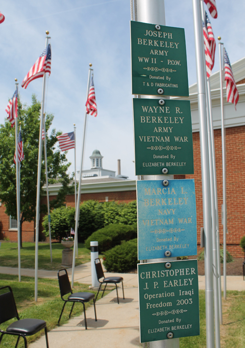 Veteran name in Memorial