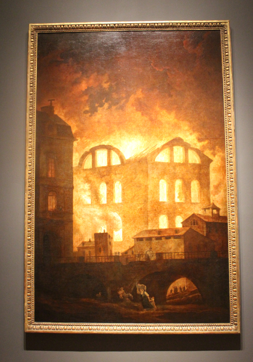 The Fire at the Opera House of the Palais-Royal