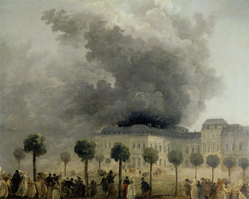 The Morning after the Fire at the Opera House of the Palais-Royal 