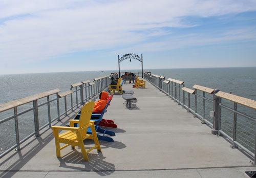 Euclid Beach Pier in Cleveland