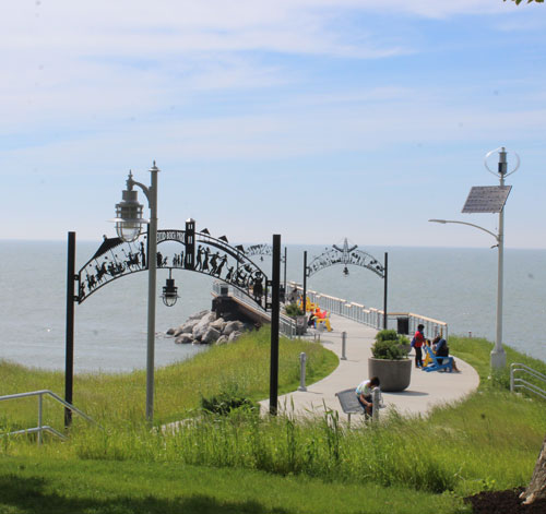 Euclid Beach Park Pier