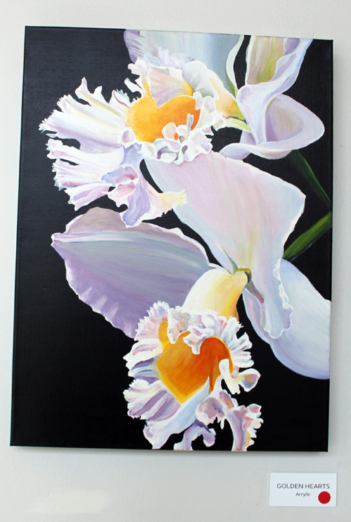 Orchid Mania painting