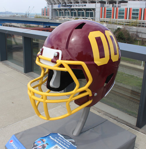 Washington Football Team helmet - no Redskins logo