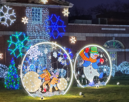GE Nela Park Christmas lights display 2022