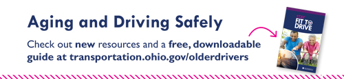 ODOT Aging and Driving safely banner