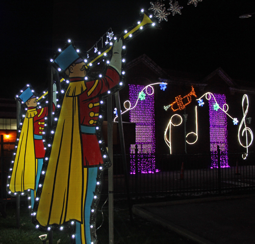 GE Nela Park Christmas lights display 2023