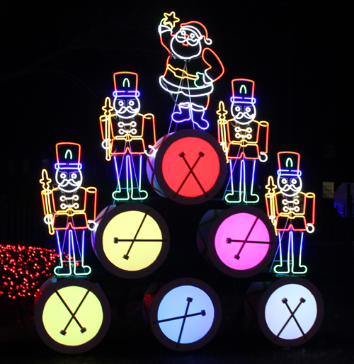 GE Nela Park Christmas lights display 2023