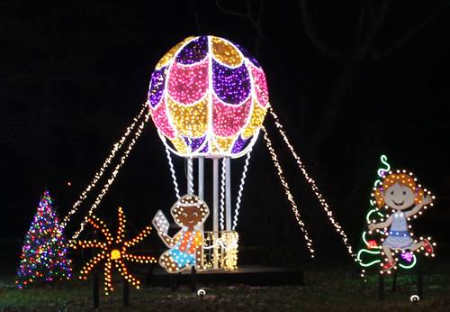 GE Nela Park Christmas lights display 2023