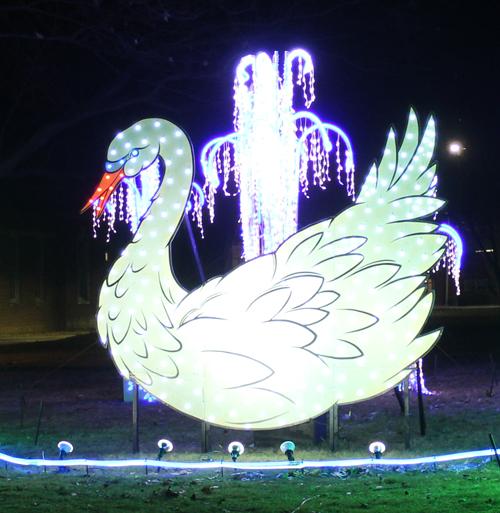 GE Nela Park Christmas lights display 2023