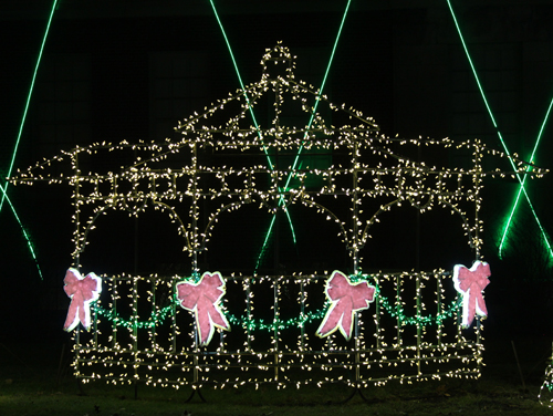 GE Nela Park Christmas lights display 2023