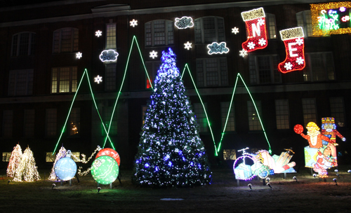 GE Nela Park Christmas lights display 2023