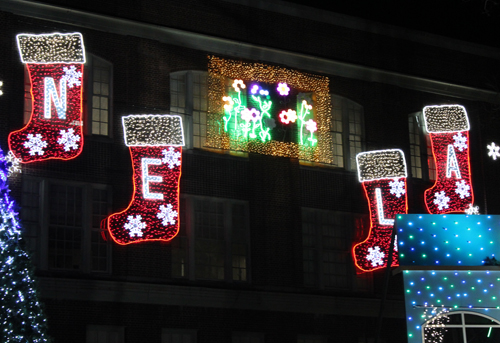 GE Nela Park Christmas lights display 2023