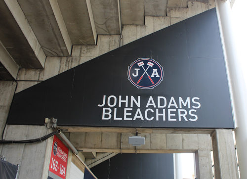 John Adams Bleachers at Progressive Field