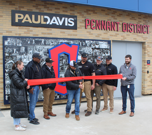 Paul Davis Pennant District ribbon cutting