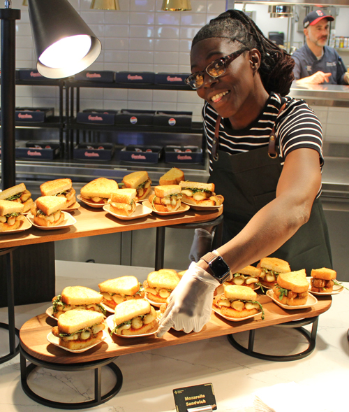 Serving up the Fried Bologna Sandwich