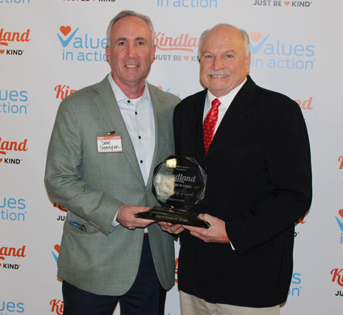 David Greenspan and Mayor Clough