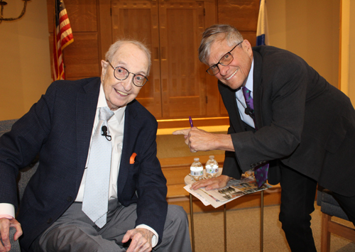 Albert Ratner and Dr. Michael Roizen