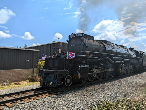 Big Boy Train closeup