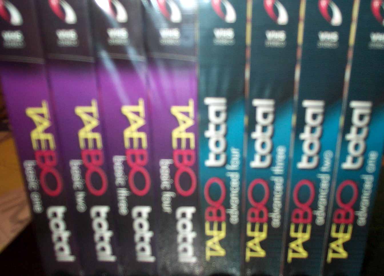 Item F1000001 Taebo Video Set