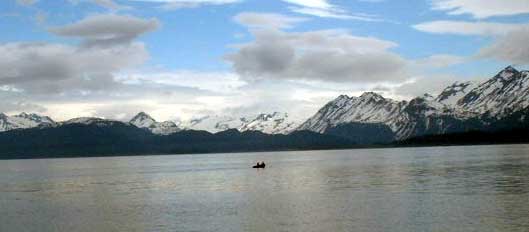 Fishing Boat off end of Homer Spit