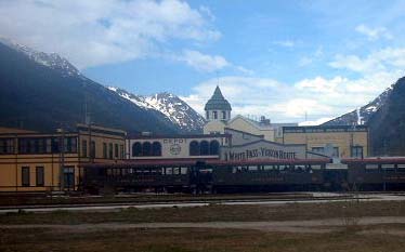 White Pass RR Station