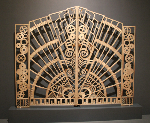Pair of Gates from the Chanin Building, New York City 1928