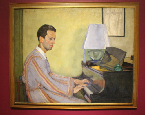 George Gershwin at piano, 1926