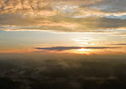 Foggy Sunrise Cuyahoga River Valley