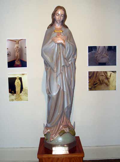 Sculpture of the Blessed Virgin Mary